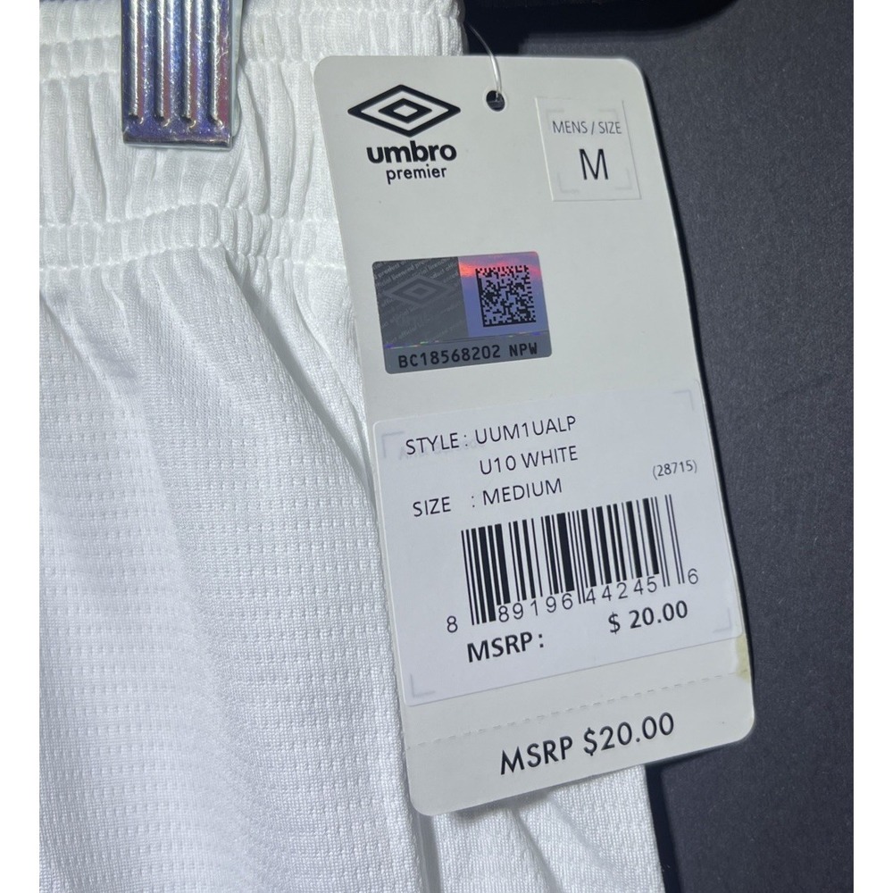 Umbro Premiere Soccer Shorts Mens Medium NWT. - Picture 3 of 7